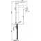 Смеситель Paini Cox 78CR205LLFTLMKM для раковины