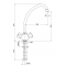 Смеситель Paini Classica BKCR570AEFFKM для кухни
