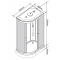 Душевая кабина Parly EC1231L