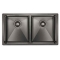Мойка кухонная Paulmark Dopplet PM507844-GM
