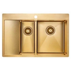 Мойка кухонная Paulmark Union PM537851-BGR