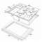 Мойка кухонная Paulmark Union PM537851-GMR