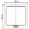 Поддон для душа RGW GWS-01 90x90x35
