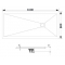 Поддон для душа RGW Stone Tray ST-168G 80x160 с сифоном