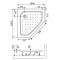Поддон для душа RGW Style TR 100x100x22