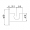 Настенный держатель RGW Shower Panels SP-185