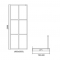 Душевая перегородка RGW Walk In WA-11-B 80x200