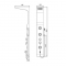 Душевая панель RGW Shower Panels SP-01