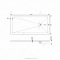 Поддон для душа RGW Stone Tray ST-W 90x140 белый