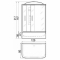 Душевая кабина River Vitim 120/80/50 ТН