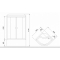 Душевая кабина Royal Bath RB 100BK3-WT-CH