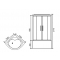 Душевая кабина Royal Bath RB 100BK6-WT-CH