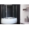 Шторка на ванну Royal Bath Alpine RB 150ALP-T-CH 150 см, прозрачное стекло
