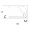 Поддон для душа Royal Bath RB 8100BP R