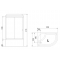 Душевая кабина Royal Bath RB 8120BK5-WC-CH-L