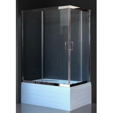 Душевой уголок Royal Bath RB 8120BP-T-CH L