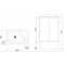 Душевая кабина Royal Bath RB 8120BP3-WT-CH R