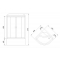 Душевая кабина Royal Bath RB 90BK3-BT-CH