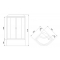 Душевая кабина Royal Bath RB 90BK6-WT-CH