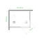 Душевой уголок Royal Bath RB HPD-C-CH 100x80x185 см