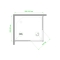 Душевой уголок Royal Bath RB HPD-C-CH 100x90x185 см