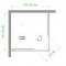 Душевой уголок Royal Bath RB HPD-C 75x75x185 см