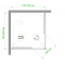 Душевой уголок Royal Bath RB HPD-C 75x80x185 см