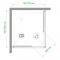 Душевой уголок Royal Bath RB HPD-C 75x85x185 см