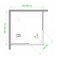 Душевой уголок Royal Bath RB HPD-T-CH 90x80x185 см