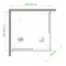 Душевой уголок Royal Bath RB HPD-T-CH 90x90x185 см