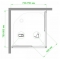 Душевой уголок Royal Bath RB HPD-T 75x80x185 см