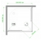 Душевой уголок Royal Bath RB HPD-T 85x85x185 см