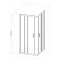 Душевой уголок Royal Bath RB HPD-T 85x95x185 см