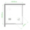 Душевой уголок Royal Bath RB HPD-T 85x95x185 см
