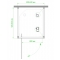 Душевой уголок Royal Bath RB HV-C-CH-P 80x90x185 см