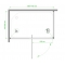 Душевой уголок Royal Bath RB HV-C-CH 140x90x185 см