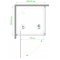 Душевой уголок Royal Bath RB HV-C-CH 90x90x185 см