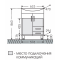 Мебель для ванной СанТа Сити Стандарт 60 2 двери, 2 ящика