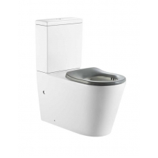 Унитаз-компакт SantiLine SL-3010, безободковый, мягкое сиденье, для людей с ограниченными возможностями Унитаз-компакт SantiLine SL-3010, безободковый, мягкое сиденье, для людей с ограниченными возможностями