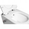 Унитаз подвесной SantiLine SL-5002SM-BD с биде и смесителем