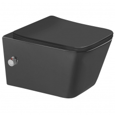 Унитаз подвесной SantiLine SL-5004MB-BD безободковый