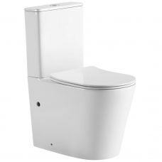 Унитаз-компакт SantiLine SL-5026 безободковый, торнадо