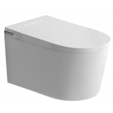 Унитаз приставной SantiLine SL-5038 с биде, безободковый с электронным управлением