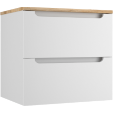 Тумба с раковиной Style Line Бали 60 подвесная, белый софт