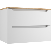 Тумба с раковиной Style Line Бали 80 подвесная, белый софт