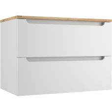 Тумба с раковиной Style Line Бали 80 подвесная, белый софт