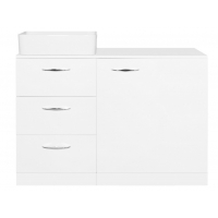 Тумба с раковиной Style Line Берн 120 под стиральную машину