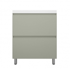 Тумба с раковиной Style Line Манхэттен 70 напольная, олива