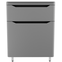 Тумба с раковиной Style Line Марелла 60 напольная, серая