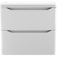 Тумба с раковиной Style Line Марелла 60 подвесная, белый глянец Тумба с раковиной Style Line Марелла 60 подвесная, белый глянец